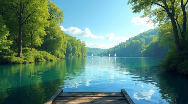 Vacances au lac : nature et détente en Vendée